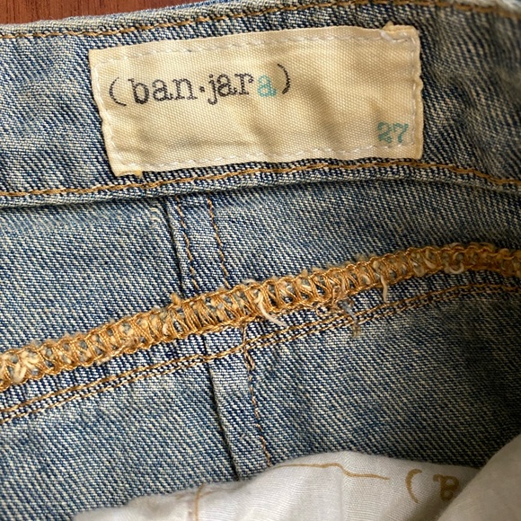 Banjara Denim Pencil Distress Skirt NWT - Picture 3 of 4